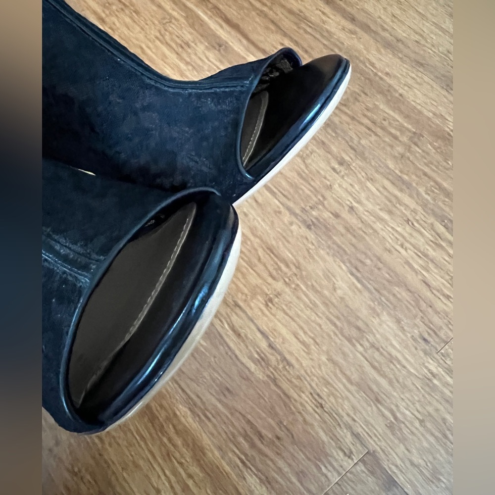 Salvatore Ferragamo Black Lace, And Python Trim P… - image 8